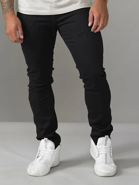 Jeans Bootcut Extensible Pour Homme Kruze - Toutes Tailles (28 à 42) - Jambe Large évasée