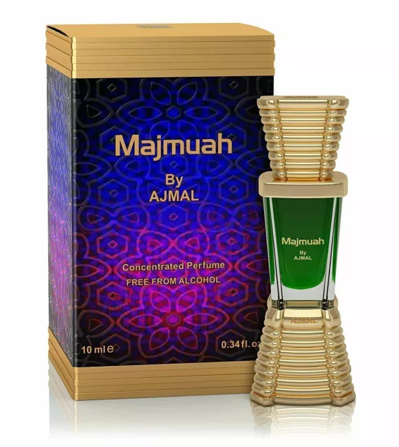 Ajmal Majmua Long Lasting Concentrated Oriental Attar For Unisex 10ml For Unisex