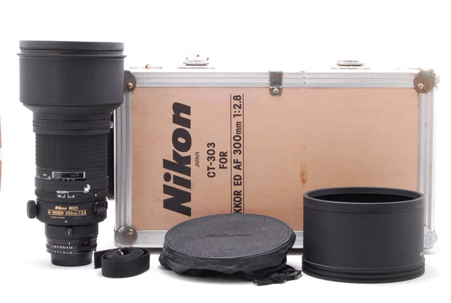 Nikon ED AF NIKKOR 300mm F2.8 CT-303 鍵付き NIKON AF NIKKOR 300Mm F2.