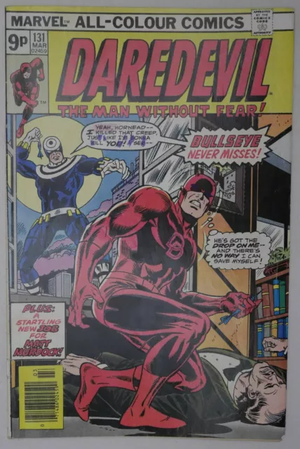Daredevil #131 1st Appearance of Bullseye Marvel Comics (1976)