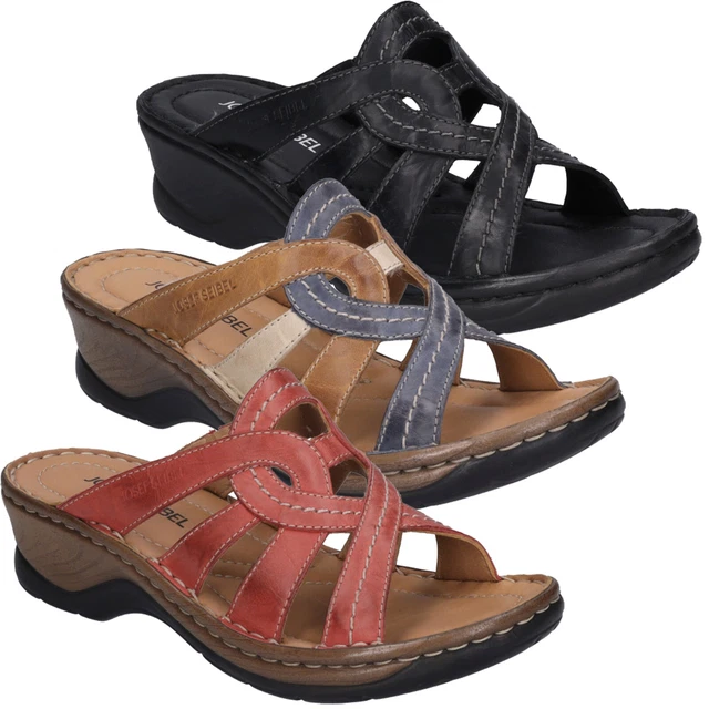 Josef Seibel Mules Femmes Sabots en Cuir 56366-95 Catalonia 01