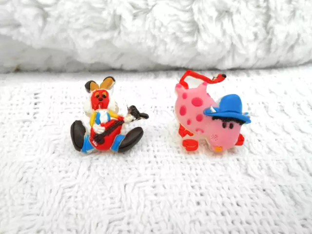 very rare MAGIC ROUNDABOUT mobile phone antennae charms,ERMINTRUDE,DYLAN figures