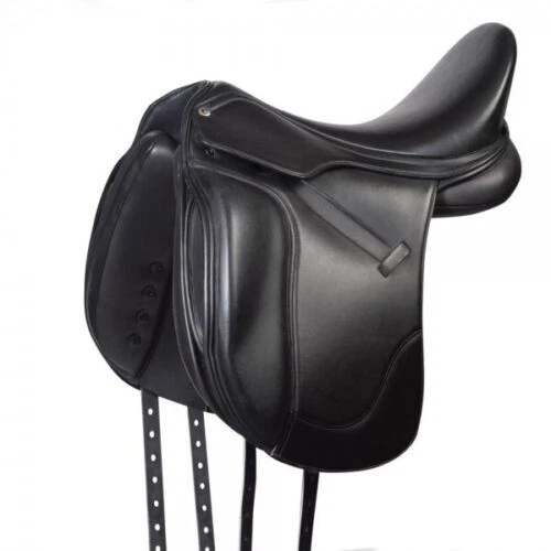 Selle de dressage Darroze noire - Accessoires animaux