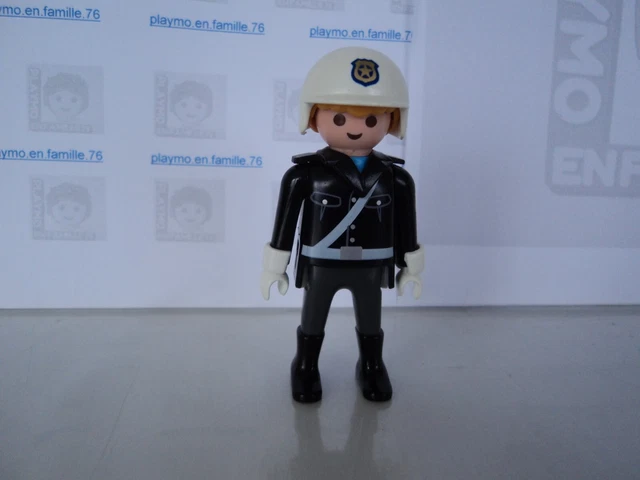 Officiers de police Playmobil vintage 3488 + Motos / les jeux de rôle