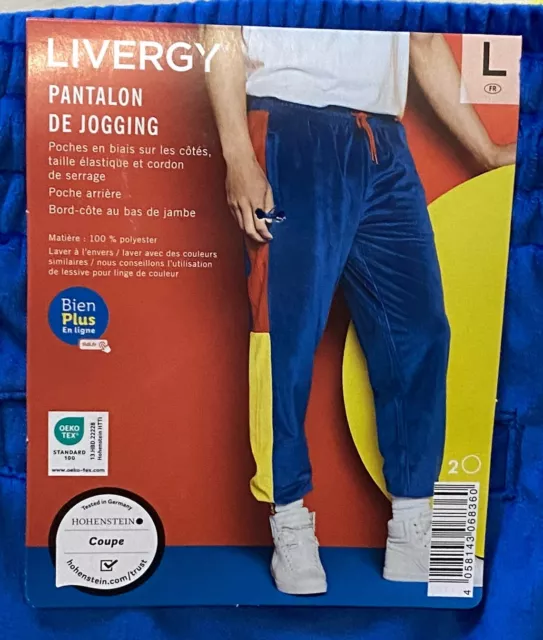 Pantalon Bas Jogging Homme Lidl Pant / Limited Edition Collector / Bleu L