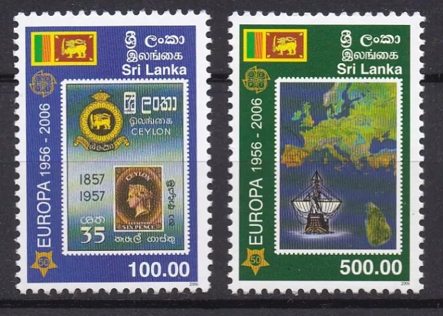 Sri Lanka 2006, Mi.Nr.1525-26, postfrisch MNH