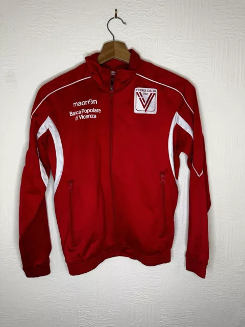 Original Vicenzia Calcio 2010er Fußballjacke Macron Größe extra klein