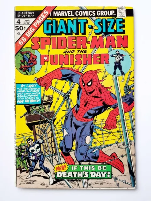 Giant Size Spider-Man 4 (1975) 3rd app of the Punisher