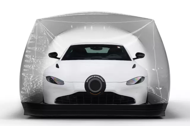 Amazon Protection pour Aston Martin Vantage Car Cover Capsule Car Bubble Cover 2