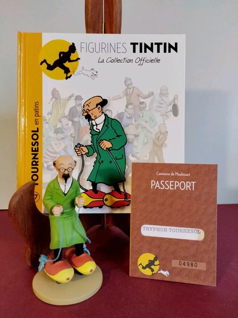 Tournesol jardinier - Figurine de Tintin dans un magasin sur Toulouse boutiques