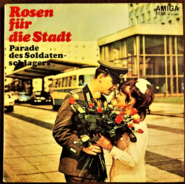 LP 12'' Amiga 1970: Rosen für die Stadt, Parade des Soldatenschlagers, AWA Vinyl