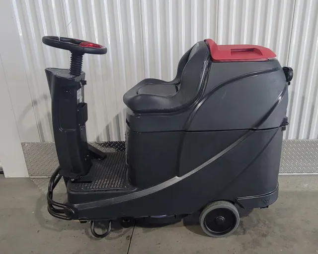 DAYTON Floor Scrubber: Compact, 20 in Cleaning Path, Mo 460U43
