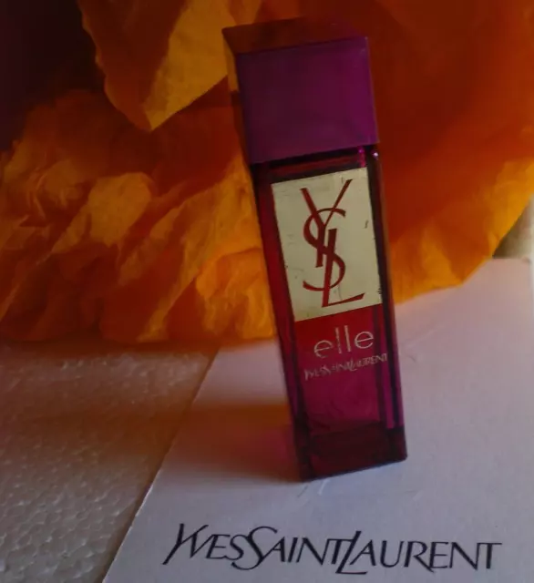 Miniature "ELLE" Yves Saint Laurent PARIS 7,5 ml EDP + NO BOX FULL NO NEW