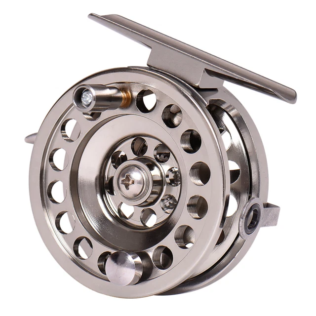 Petit Moulinet De Prise Universel En Alliage D'Aluminium - 1/4 Pouce, 7 Pouces, Bobine Vide