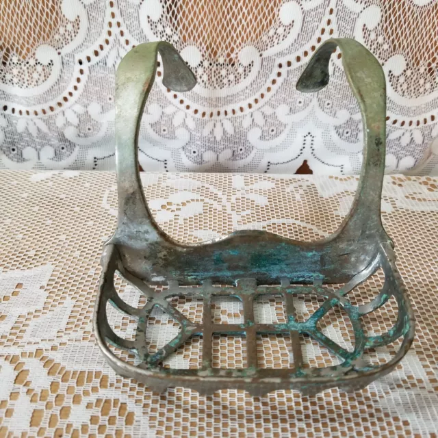 Vintage Bathroom Clawfoot Tub Over The Edge Soap Dish / Holder