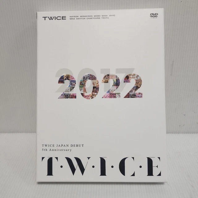 TWICE T•W•I•C•E Blu-ray NEW TWICE JAPAN DEBUT 5th Anniversary 