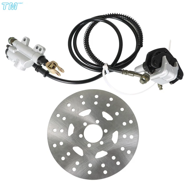 ATV GO KART Taotao Rear Hydraulic Brake Caliper Assembly Disc Rotor Kit