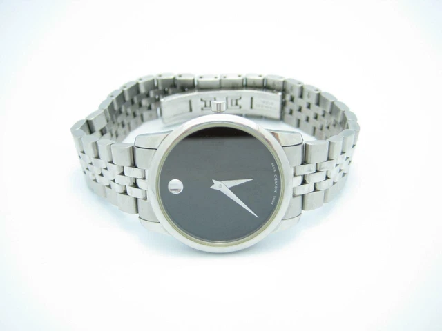 Orologio Donna Movado Classic Acciaio Inox Quadrante Nero 07.3.14.1143 28mm - A
