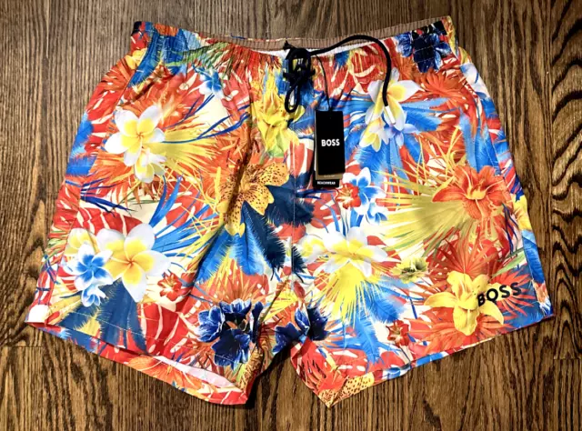 Hugo Boss Swim Shorts Medium Trunks NWT