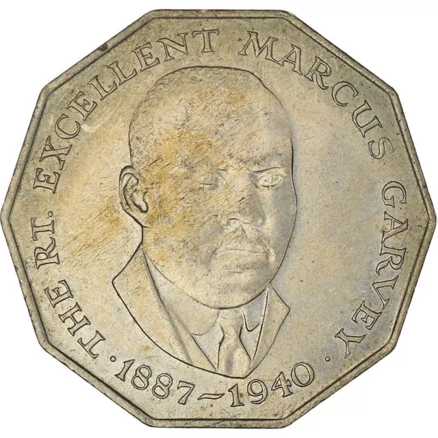 Jamaican Coin 50 Cents Coin | Marcus Garvey | Jamaica | 1975 - 1990