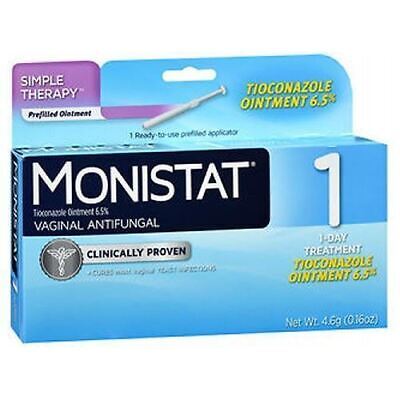 Aplicador antifúngico vaginal precargado Monistat 1 día