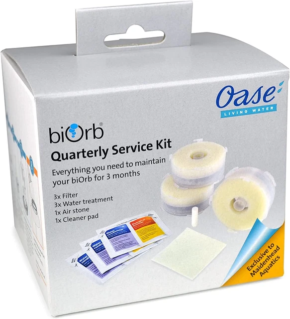 biOrb Quarterly Service Kit (Pack of 3 Service Kits with Air Stone)