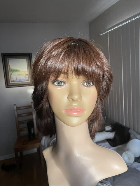 Beautiful Reddish Brown Human Hair Sheitel/Wig