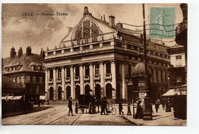 LILLE - Nord - CPA 59 - the new theatre