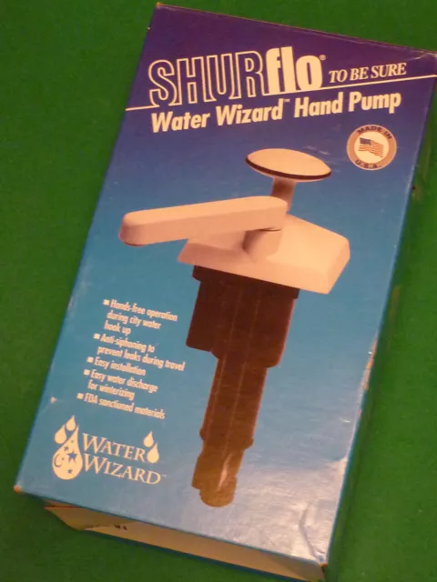 Shurflo Water Wizard Hand Pump (Caravan Boat Motorhome Faucet) 150 001 00