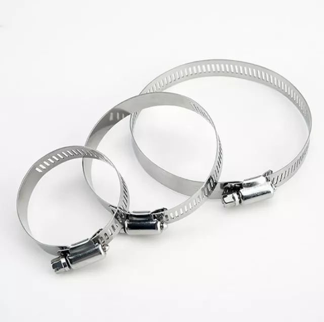 A2 304 fascette tubolari in acciaio inox aria acqua gas tubo morsetti clip supporto