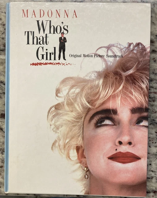 HARDBACK! Madonna Who’s That Girl Songbook Sheet Music! Piano Vocal Guitar