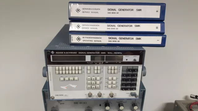 Rohde SMK Signalgenerator - mit den Handbüchern!!