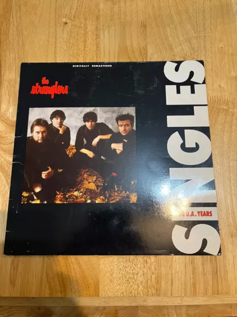 The Stranglers - Singles The U.A. Years Double Vinyl LP Record. EM 1314. VG+