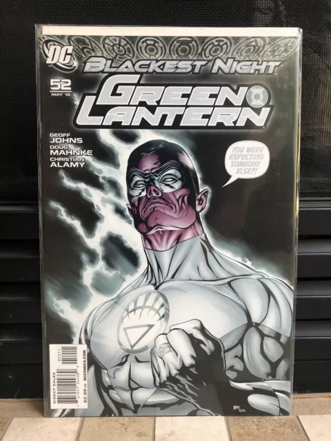 Green Lantern 52 2005 Blackest Night DC Comics Naomi Tie In First White Lantern