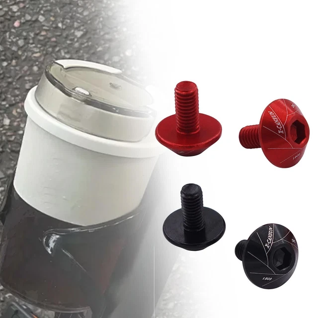 ECSiNG Lot de 2 boulons de fixation pour suspension arrière de vélo M8 x 35 mm