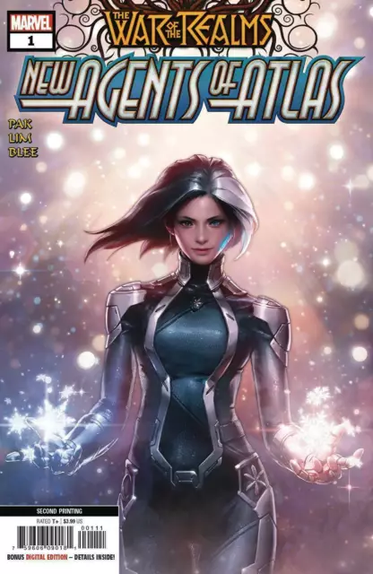 War of the Realms: New Agents of Atlas (2019) #1 VF/NM 2nd Printing Variant