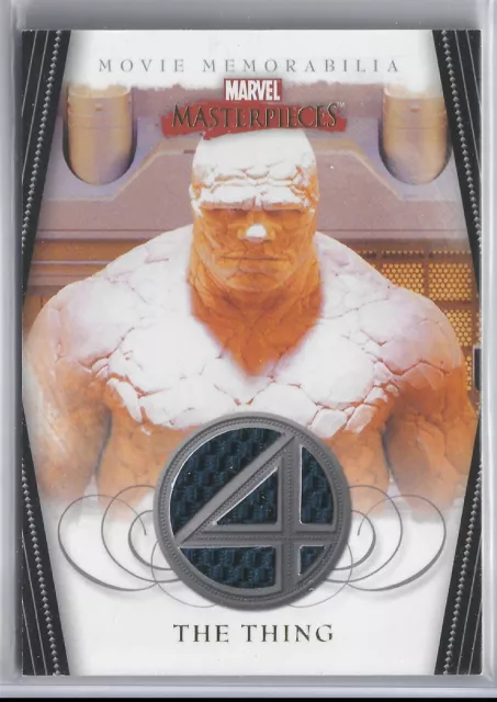 2008 Marvel Masterpieces Fantastic Four Movie Memorabilia Relic FF4 Thing SKC