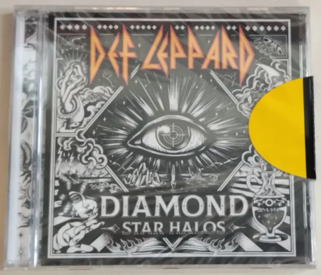 Def Leppard Diamond Star Halos CD New Sealed