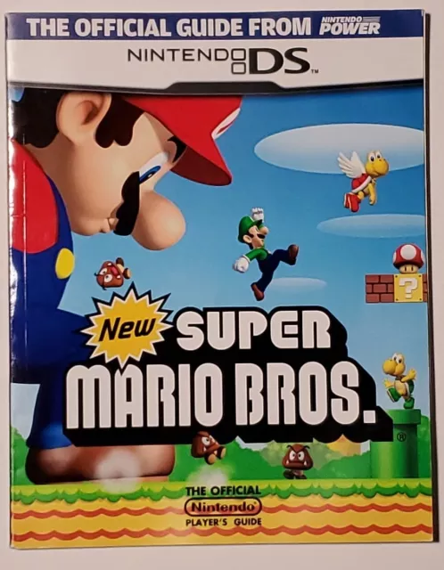 Guía de estrategia oficial de Super Mario Bros Nintendo Power - Nintendo DS - 2006