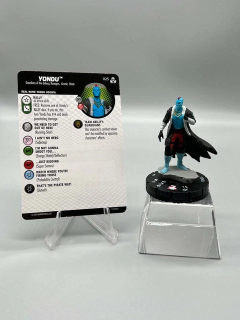 HeroClix Marvel Avengers War of the Realms #025 Yondu