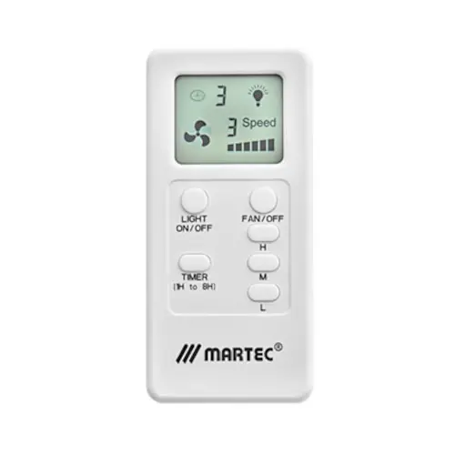 MARTEC Premium Slimline LCD Remote Control & Receiver Kit 3 speed