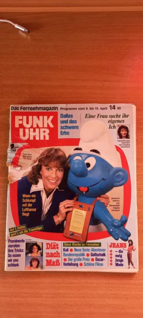 Fernsehmagazin FUNKUHR FUNK UHR Heft 14/1983 Interview Christine Kaufmann