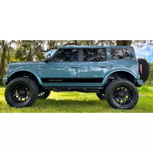 FORD BRONCO 20212024 BADLANDS LOGO Vinyl Side Decals 4DR Off Road