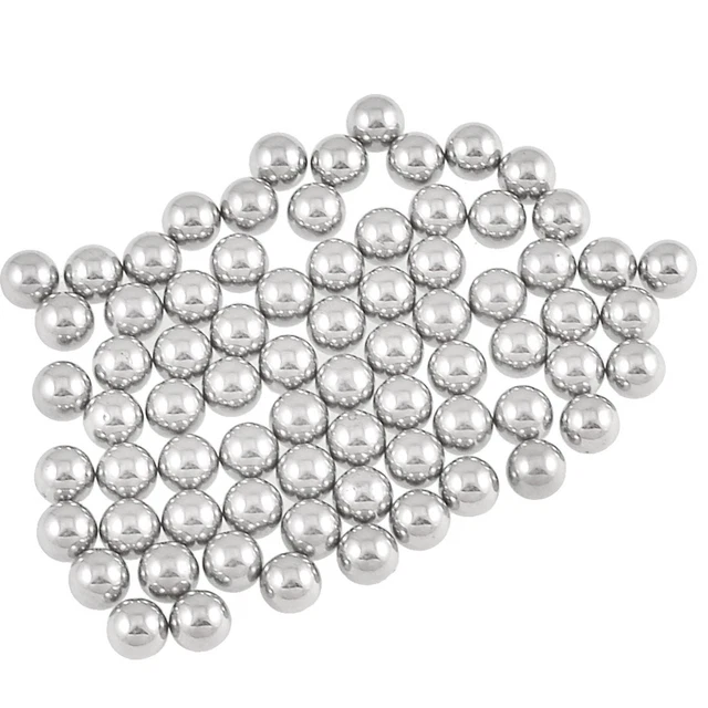 78 Billes Acier 4mm Pour Roulement De Vélo - Marque Uxcell - Rechange Réparation
