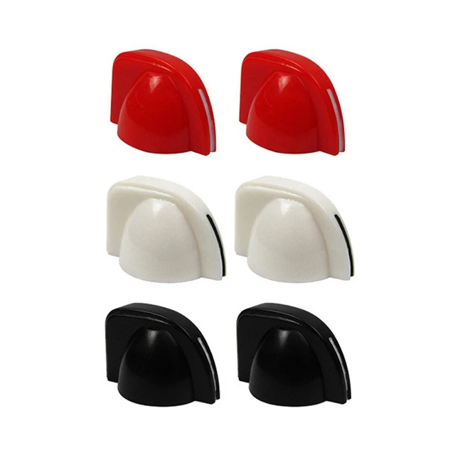 Ensemble de 2 boutons d'ampli guitare style tête de poulet vintage faciles à s