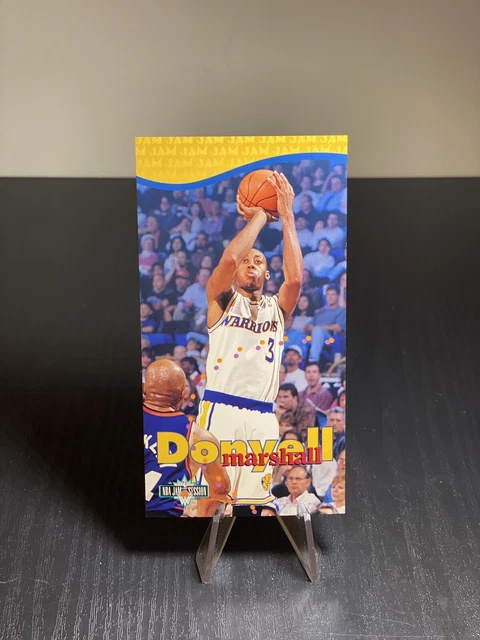 1995-96 JAM SESSION Golden State Warriors Basketball Card #35 Donyell ...
