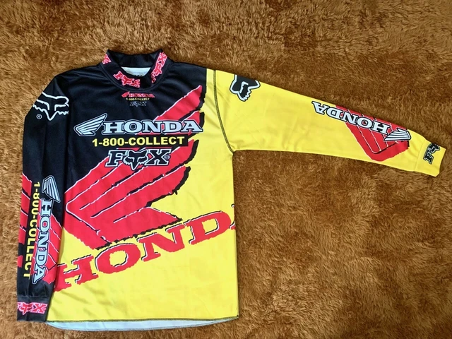 HONDA MOTOCROSS JERSEY Jeremy McGrath SHOWTIME Cr250 AHRMA VMX - Main Image