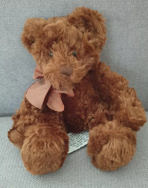 Russ Berrie Brown Teddy Soft Toy Plush