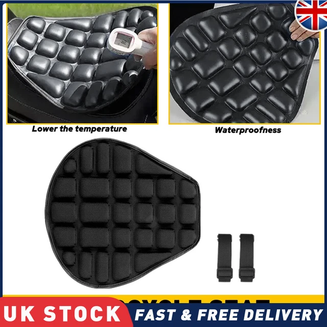 Gel Pad FELTECHELECTR Motorcycle Seat Cushion Pad 3D Motorcycle Gel Seat Cushion