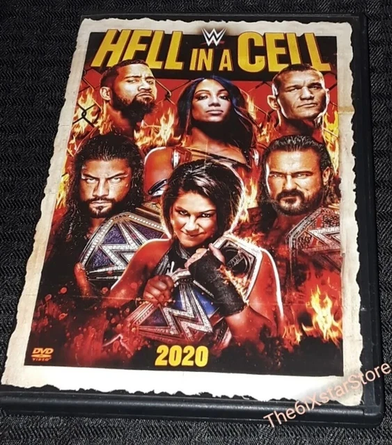 WWE HELL IN A CELL 2020 DVD Wrestling Sasha Banks Bayley Roman Reigns Orton Uso
